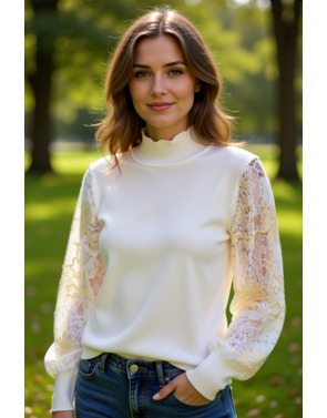 Garde-robe - Pull - Ecru