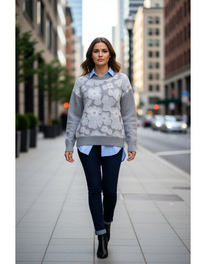 Garde-robe - Pull - Grijs