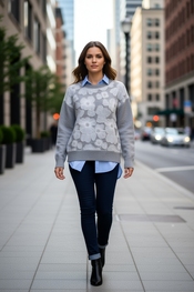 Garde-robe - Pull - Grijs