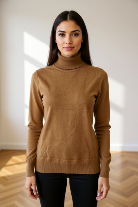 Garde-robe - Pull - Camel