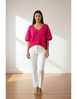 Garde-robe - Pull - Fushia