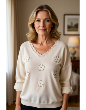 Garde-robe - Pull - Ecru