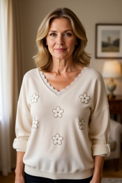 Garde-robe - Pull - Ecru