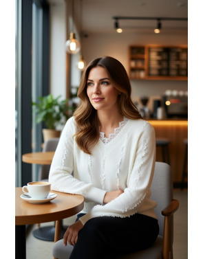 Garde-robe - Pull - Ecru