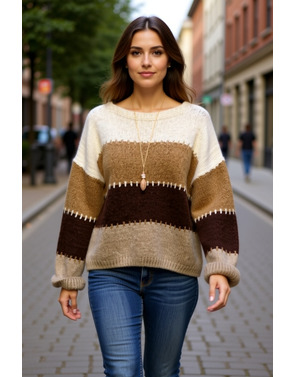 Garde-robe - Pull - Beige