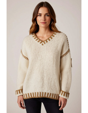 Garde-robe - Pull - Ecru