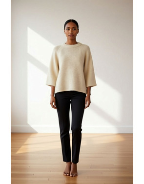 Free/quent - Pull - Ecru