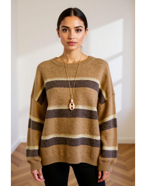 Garde-robe - Pull - Camel