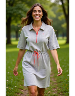 K-design - Halflang Kleedje - Grijs