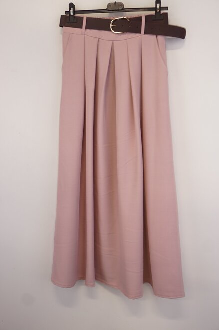 Garde-robe - Lange Rok - Roze