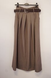 Garde-robe - Lange Rok - Taupe