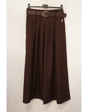 Garde-robe - Lange Rok - Bruin