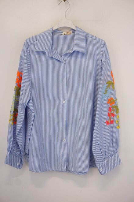 Garde-robe - Blouse - Blauw