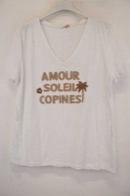 Garde-robe - T-shirt - Beige