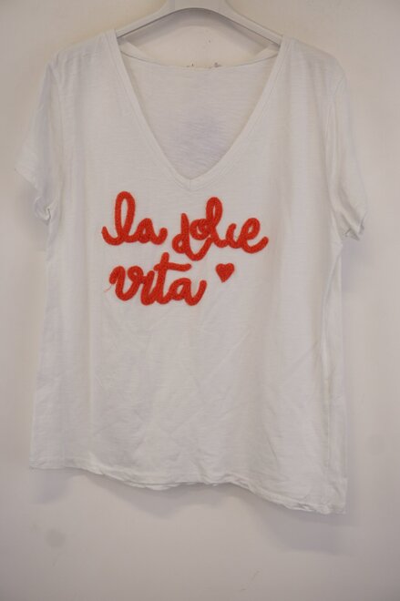 Garde-robe - T-shirt - Coraal