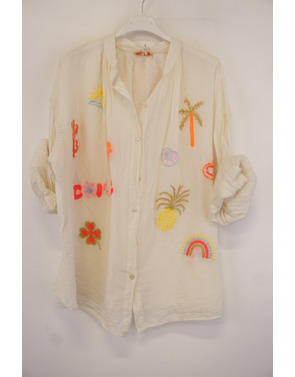 Garde-robe - Blouse - Ecru