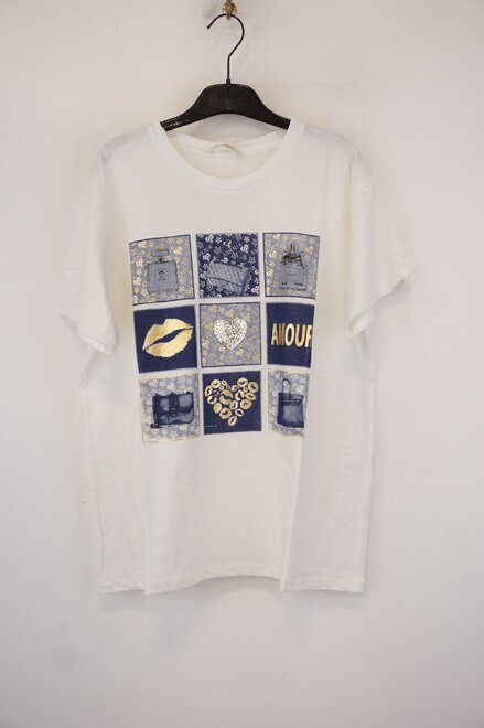 Garde-robe - T-shirt - Blauw