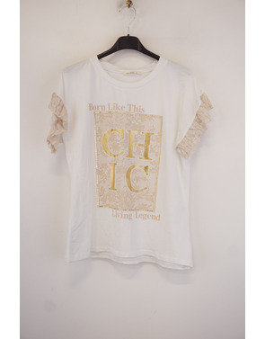 Garde-robe - T-shirt - Beige