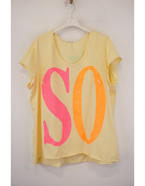 Garde-robe - T-shirt - Geel