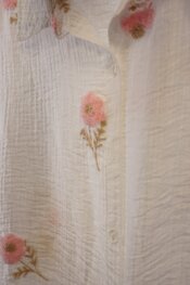 Garde-robe - Blouse - Wit-roze