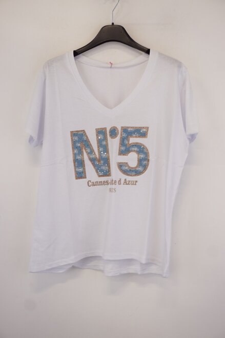 Garde-robe - T-shirt - Blauw