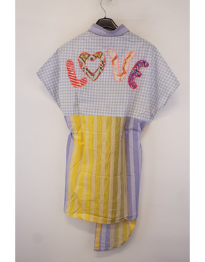 Garde-robe - Kort Kleedje - Blauw