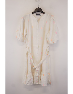 Garde-robe - Kort Kleedje - Ecru