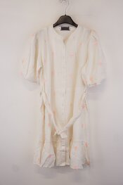 Garde-robe - Kort Kleedje - Ecru