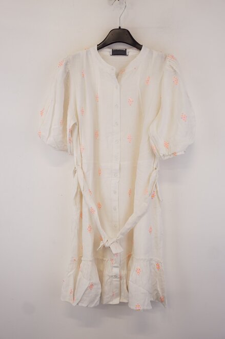 Garde-robe - Kort Kleedje - Ecru