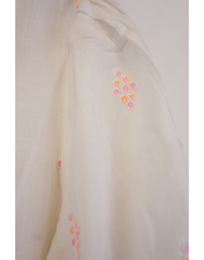 Garde-robe - Kort Kleedje - Ecru