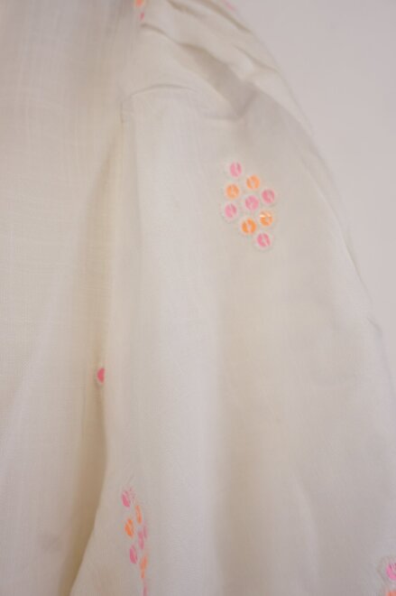 Garde-robe - Kort Kleedje - Ecru