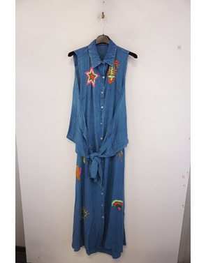 Garde-robe - Lang kleed - Jeans