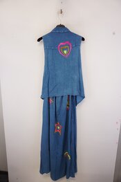 Garde-robe - Lang kleed - Jeans