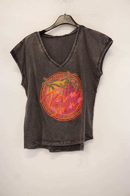 Garde-robe - T-shirt - Grijs