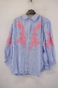 Garde-robe - Blouse - Blauw-roze