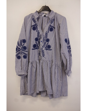 Garde-robe - Halflang Kleedje - Blauw