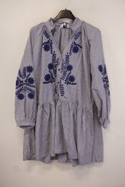 Garde-robe - Halflang Kleedje - Blauw