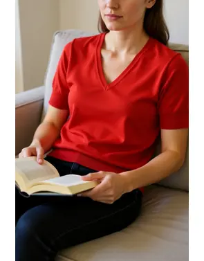 Free/quent - Top - Rood