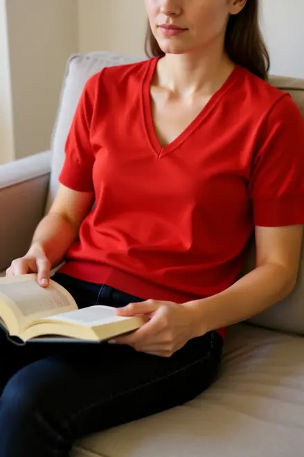 Free/quent - Top - Rood