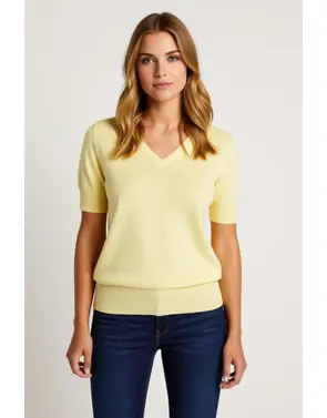 Free/quent - Top - Geel