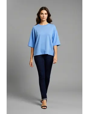 Free/quent - Top - Lichtblauw