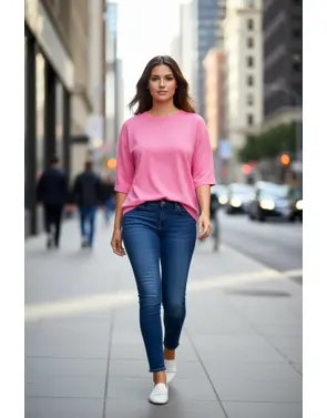 Free/quent - Top - Roze