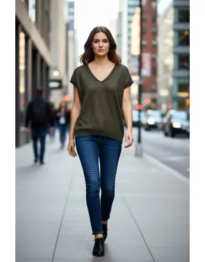 Garde-robe - Top - Kaki