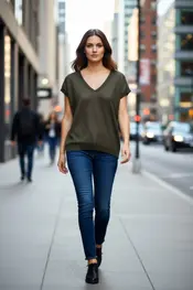 Garde-robe - Top - Kaki