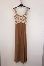 Garde-robe - Lang kleed - Bruin