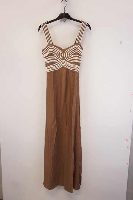 Garde-robe - Lang kleed - Bruin