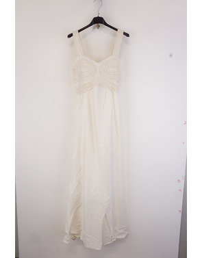 Garde-robe - Lang kleed - Ecru