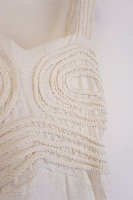 Garde-robe - Lang kleed - Ecru