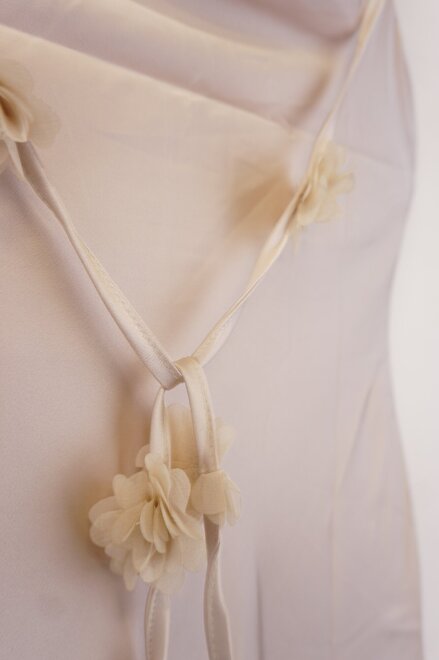 Garde-robe - Lang kleed - Champagne 