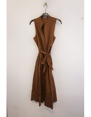 Garde-robe - Lang kleed - Bruin